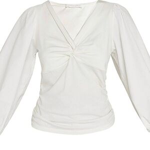 Jonathan Simkhai Hannah Twist Front Top, EUC, Size M